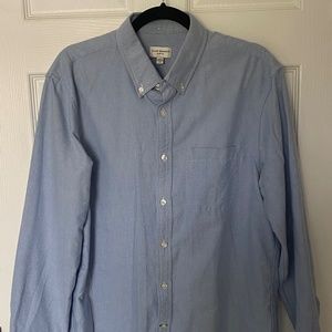 Club Monaco Slim Fit Oxford Shirt Large